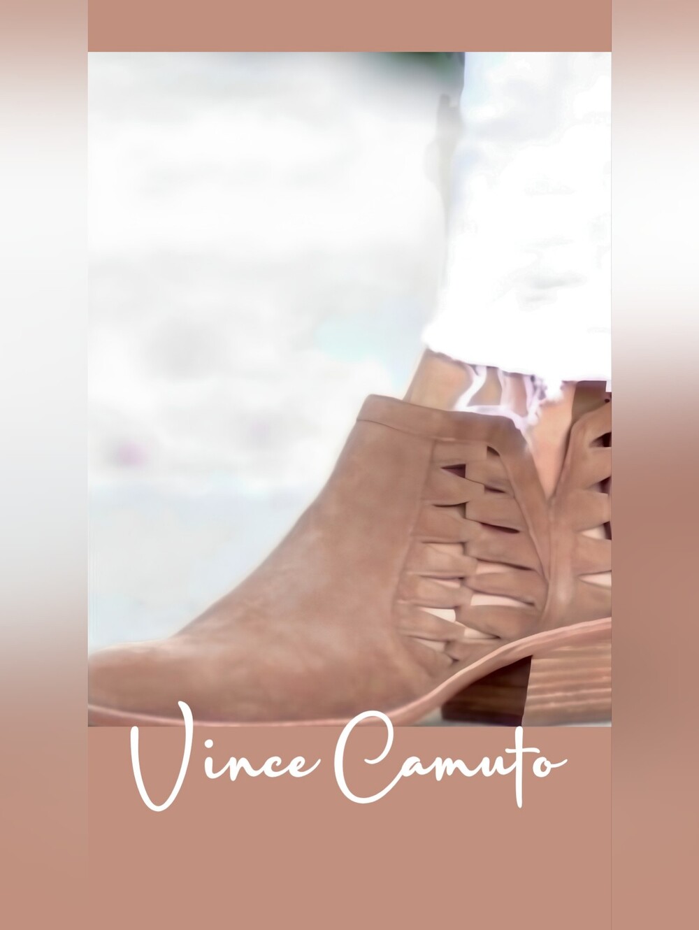Vince Camuto Peera Suede Booties